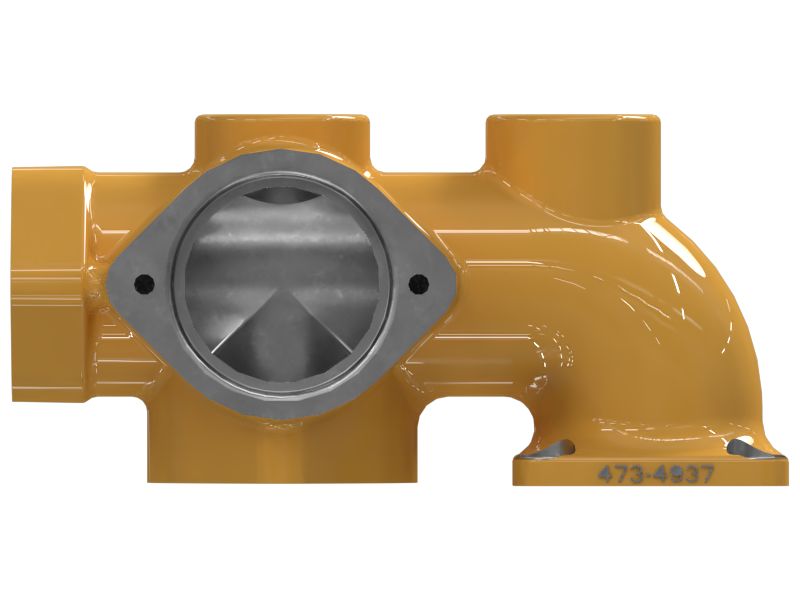 КОЛЕНЧАТЫЙ ПАТРУБОК