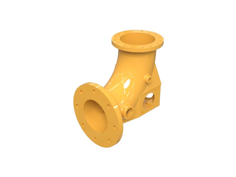 КОЛЕНЧАТЫЙ ПАТРУБОК