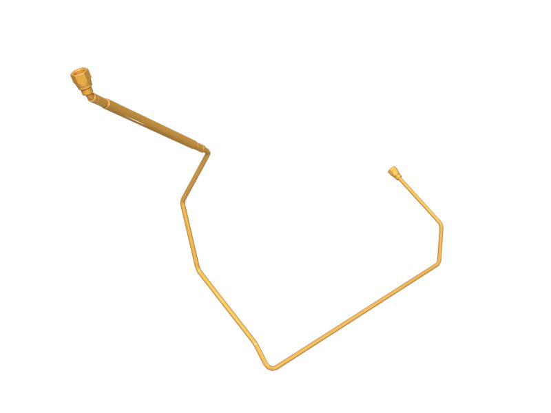 ШЛАНГ ТОПЛИВНОГО ОХЛАДИТЕЛЯ В СБОРЕ