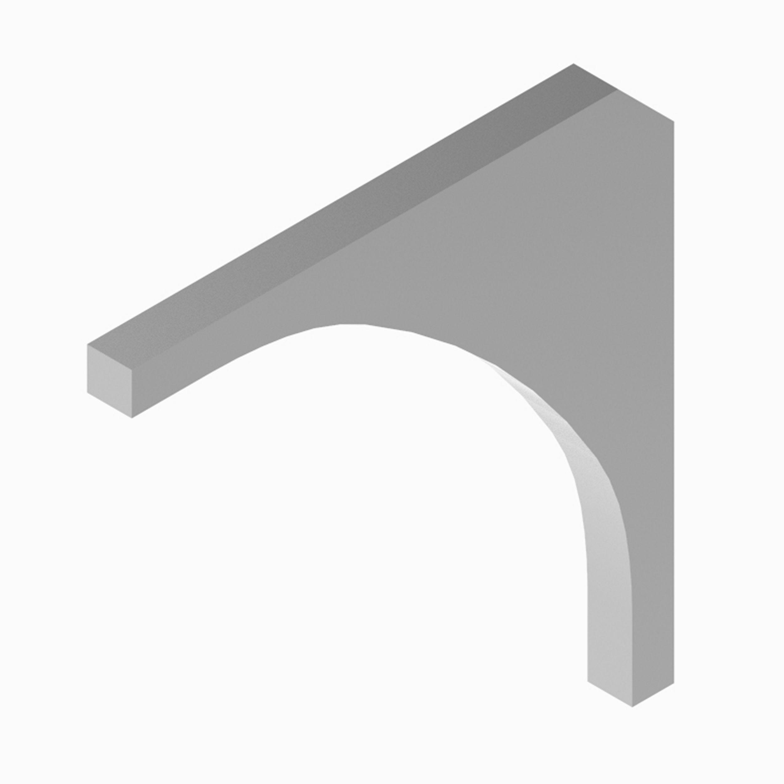 Bucket Control Lever Supporting Plate