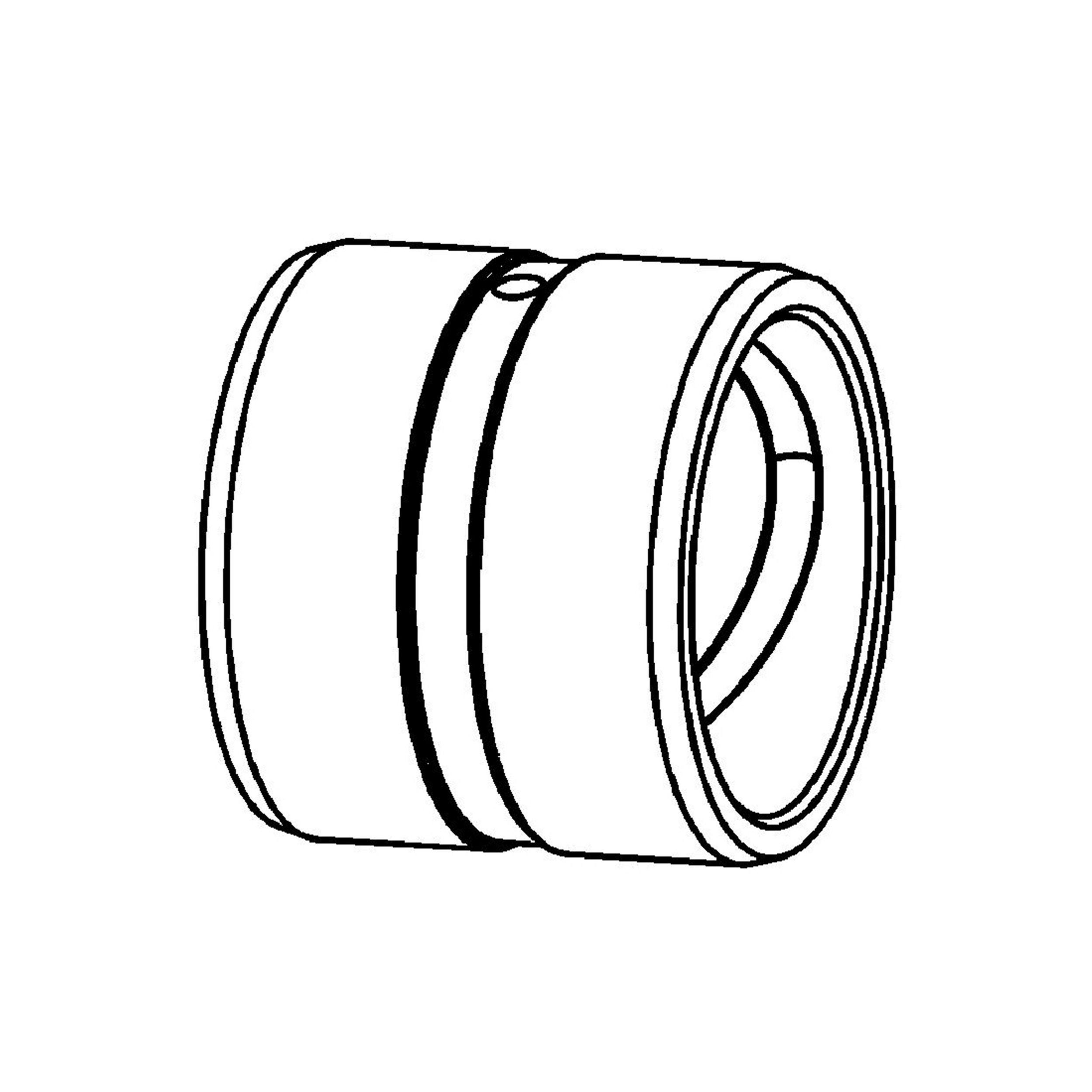 624-3931: 70mm Inner Diameter Oil Groove Bearing