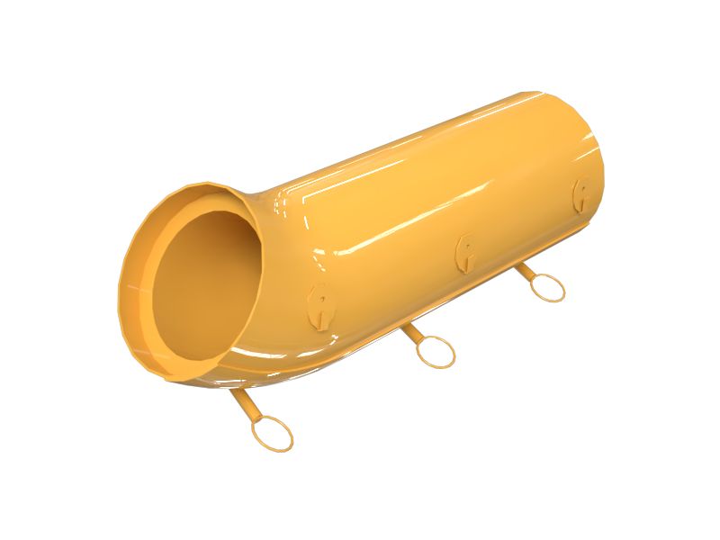 463-4117: 88.9mm Inner Diameter Exhaust Line Insulation