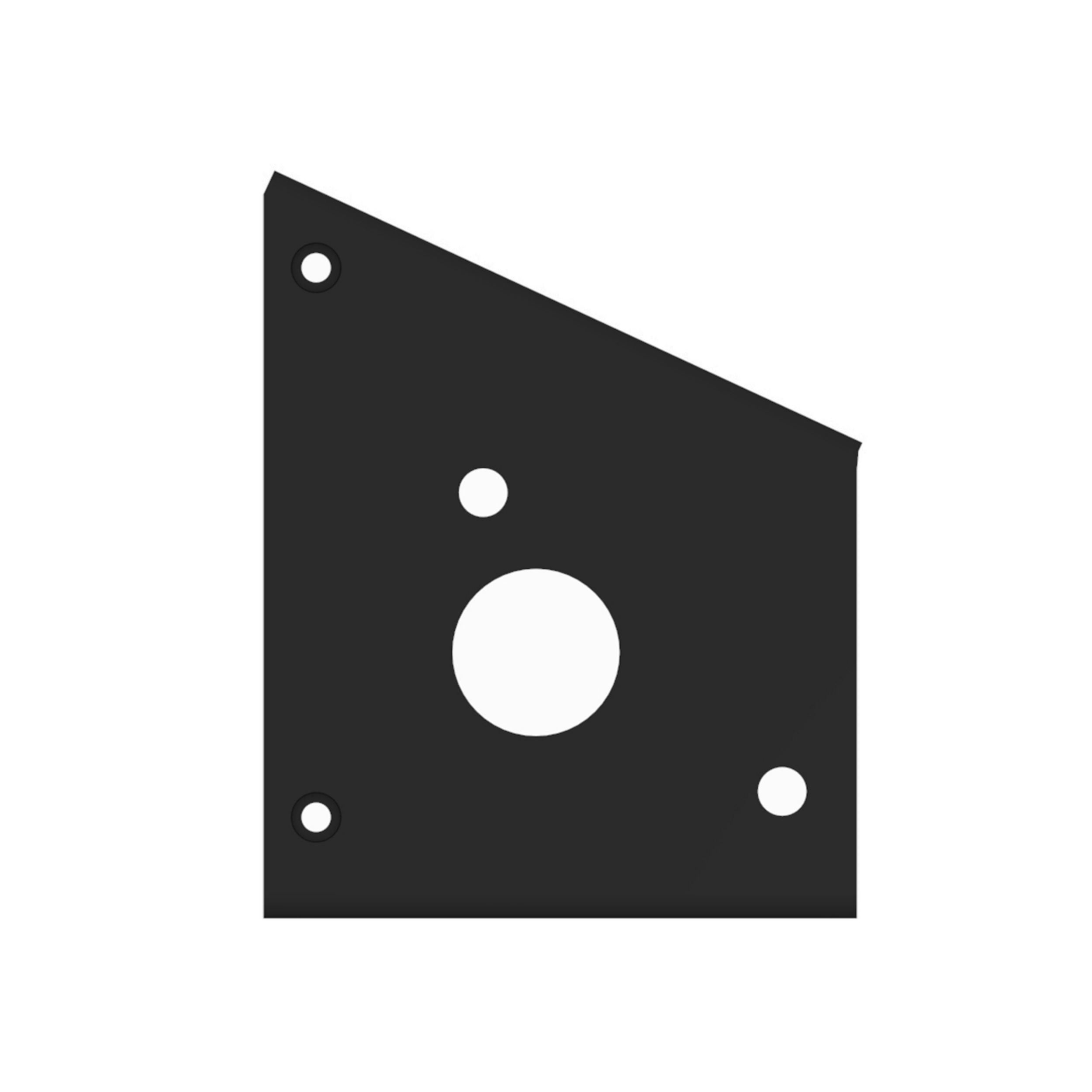 3mm Thick Hydraulic Lines Mounting Plate