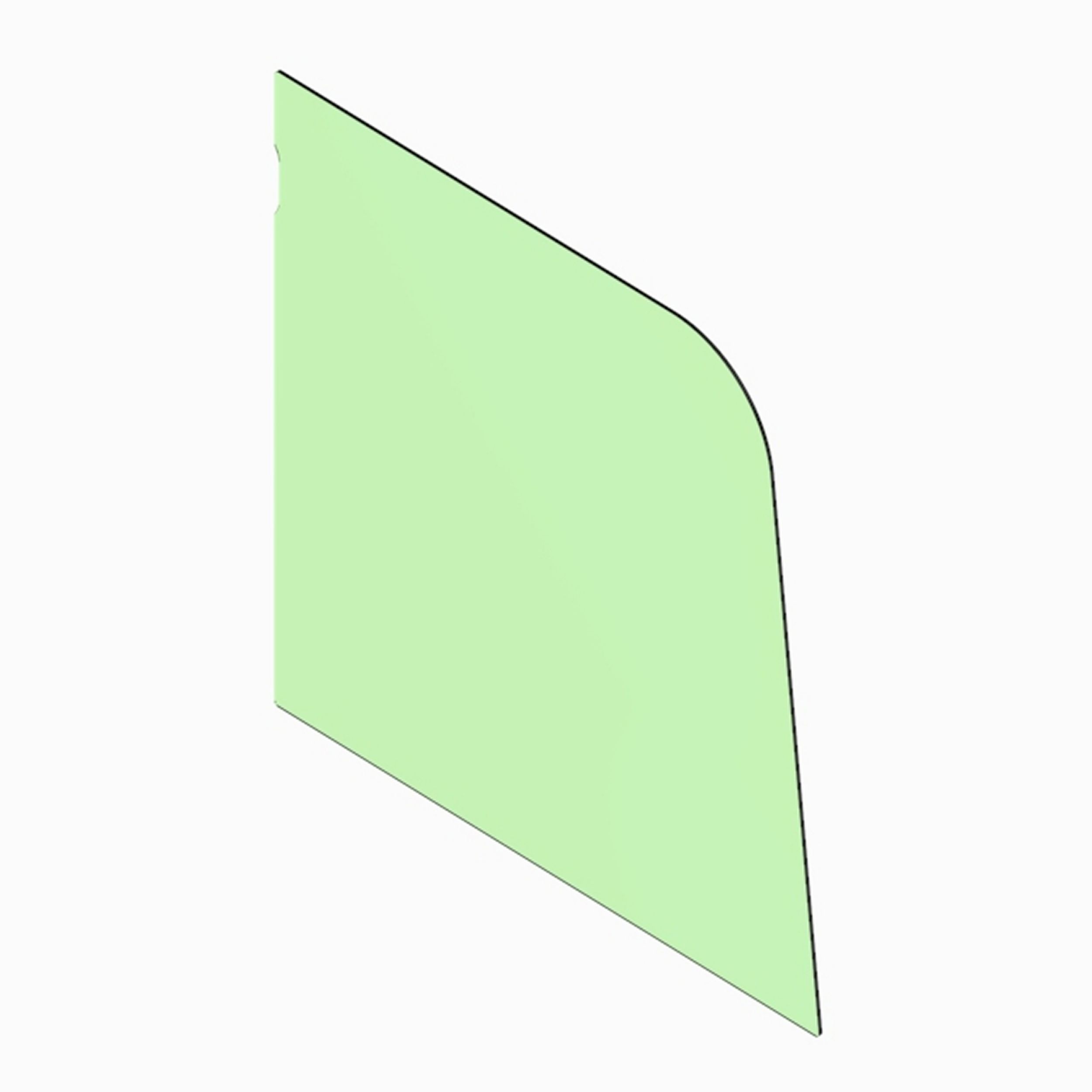 562-9738: Cabin Door Glass 562-9738 Caterpillar