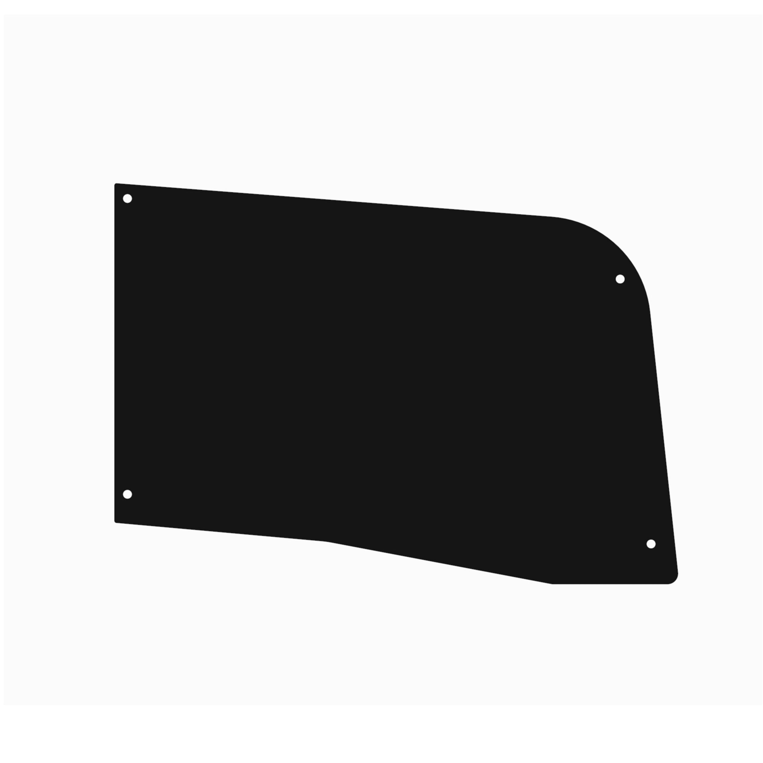 2mm Thick Operator Console Cover Plate