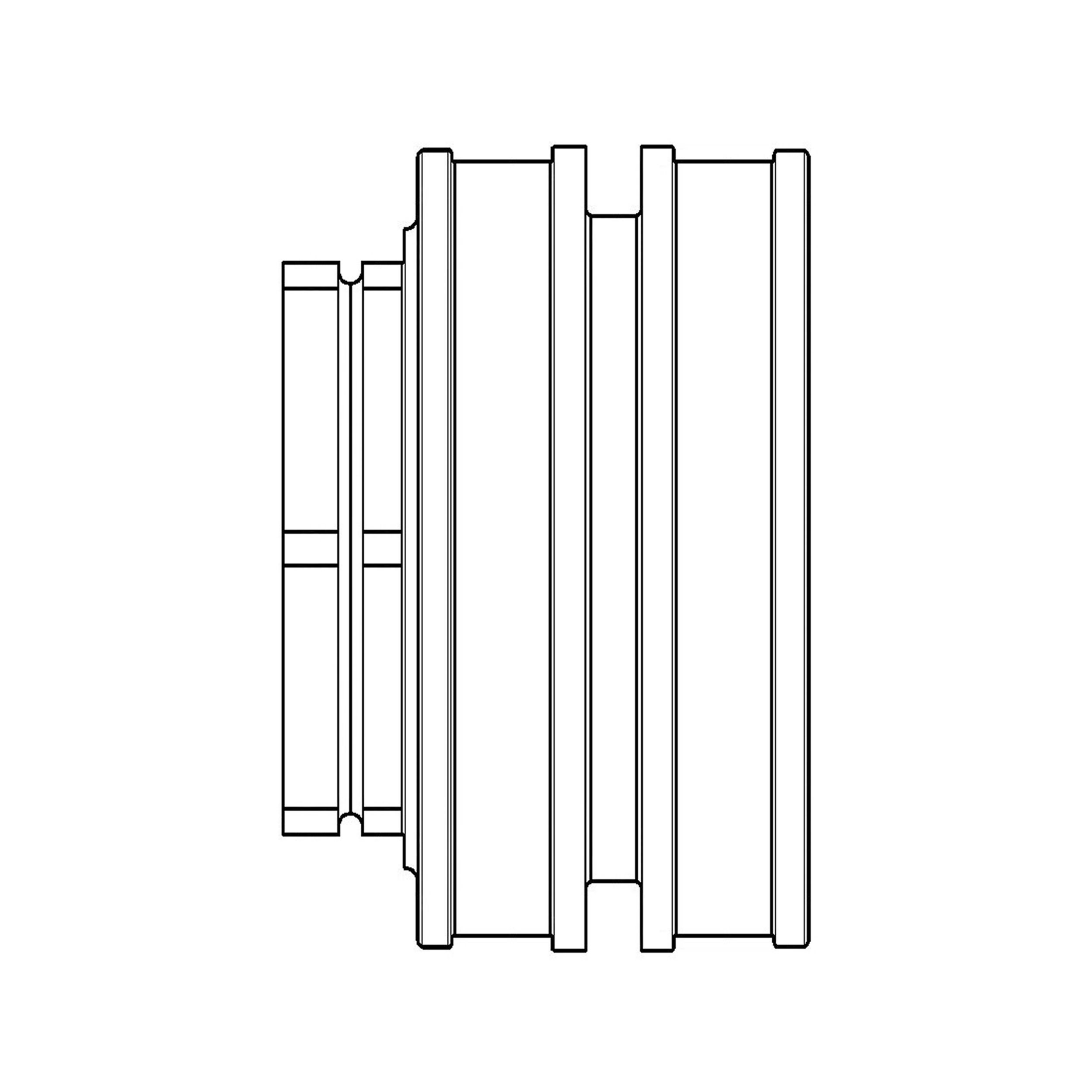 119.5mm Outer Diameter Stick Cylinder Piston