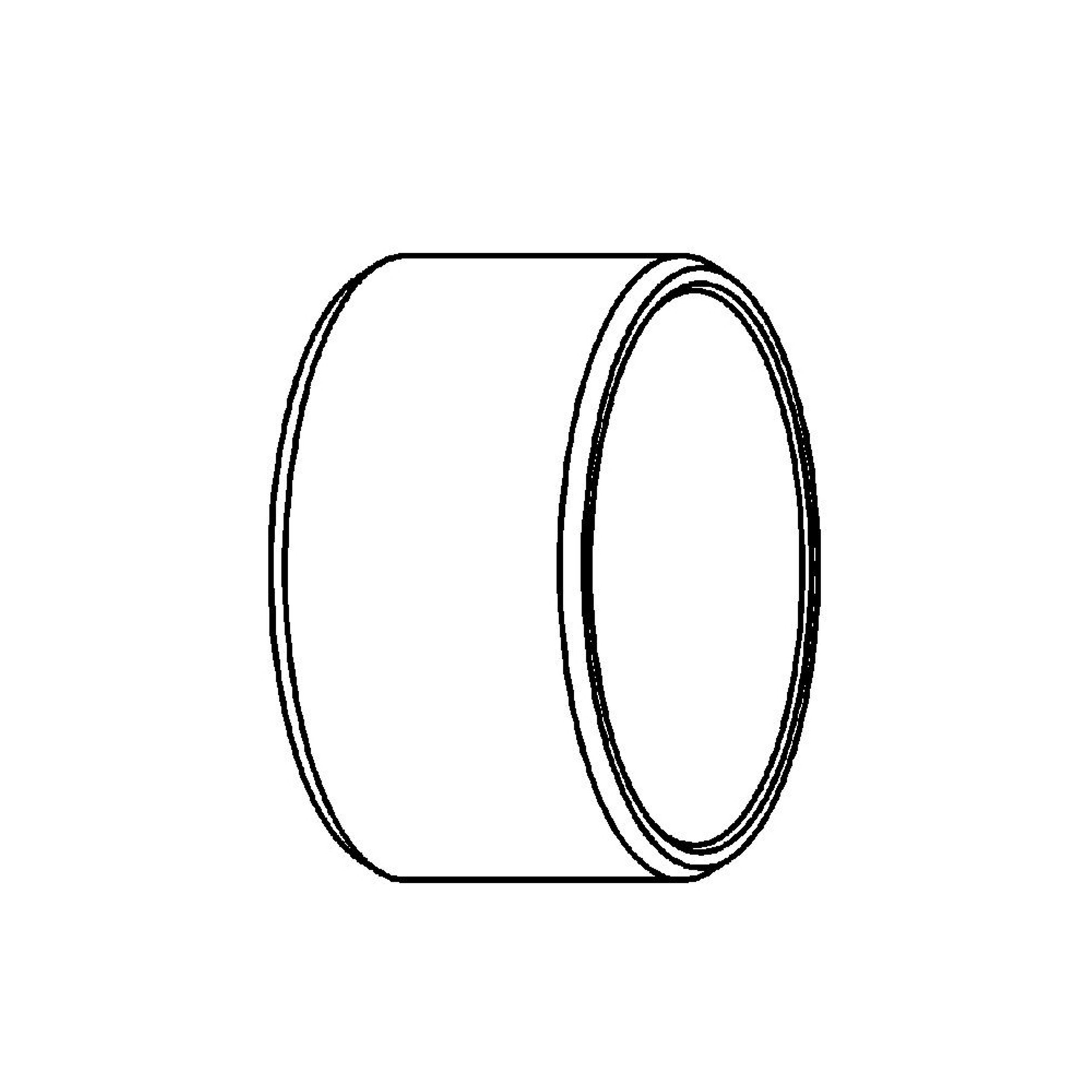 624-3933: 80mm Inner Diameter Straight Sleeve Bearing
