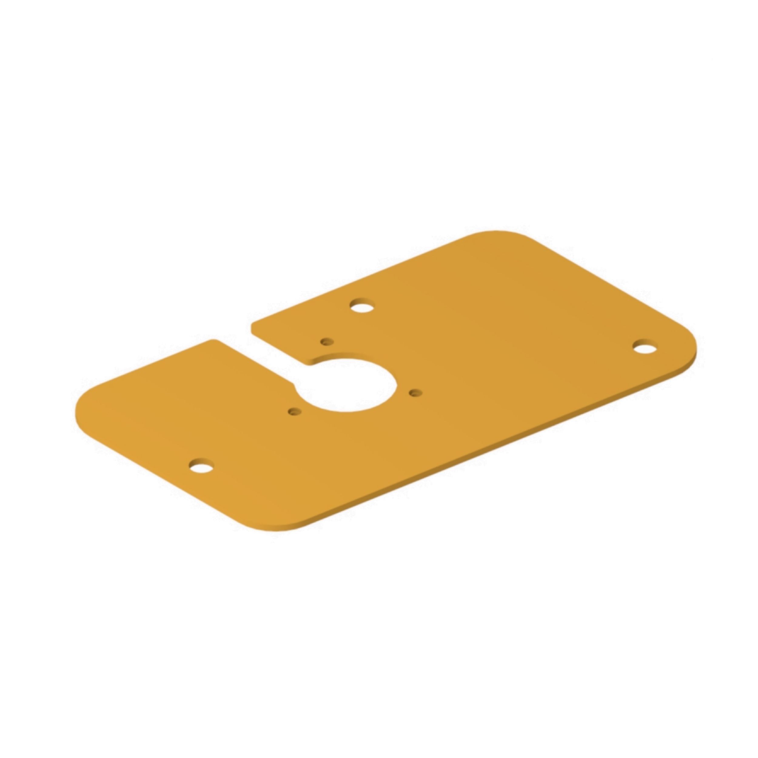 599-0594: 3mm Thick Harness Mounting Plate