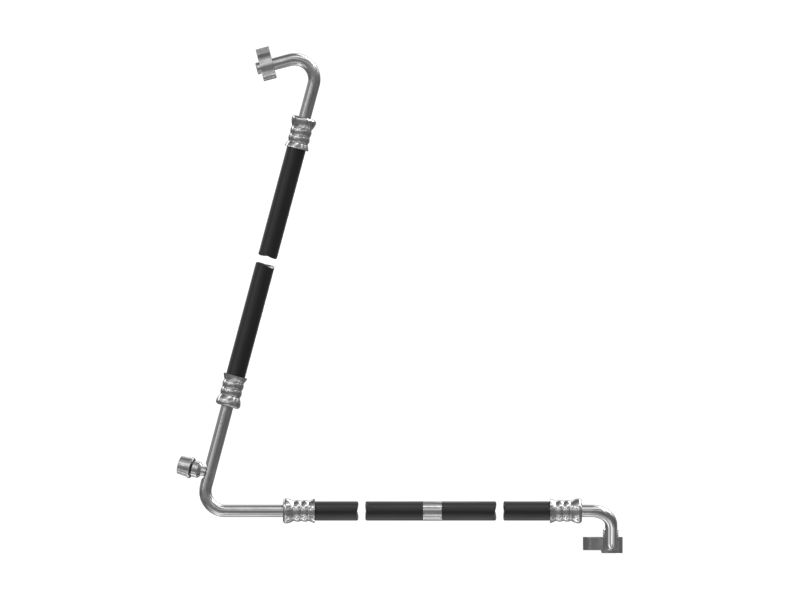 ШЛАНГ РЕФРИЖЕРАТОРА В СБОРЕ