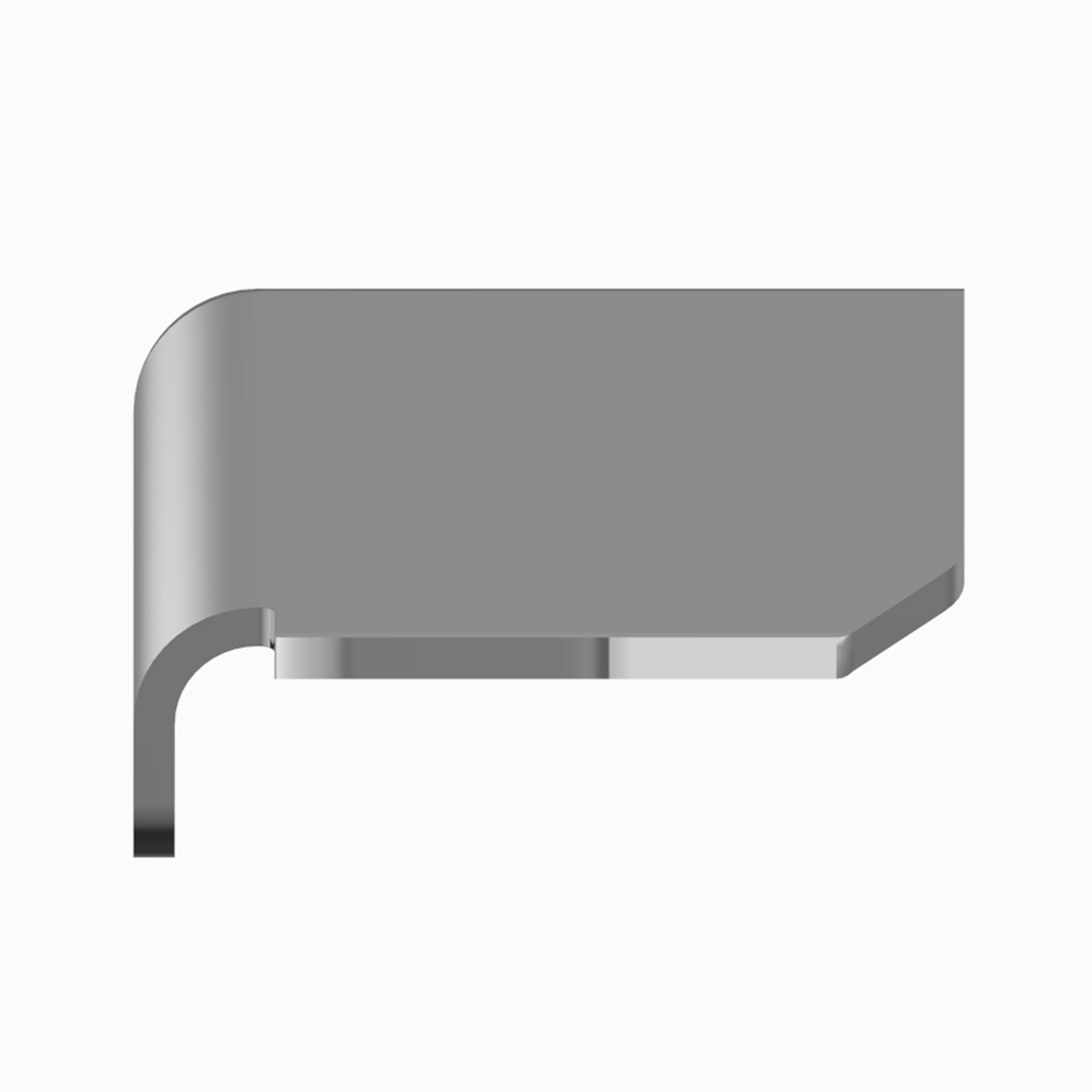 5mm Thick Hood Hinge Mounting Plate