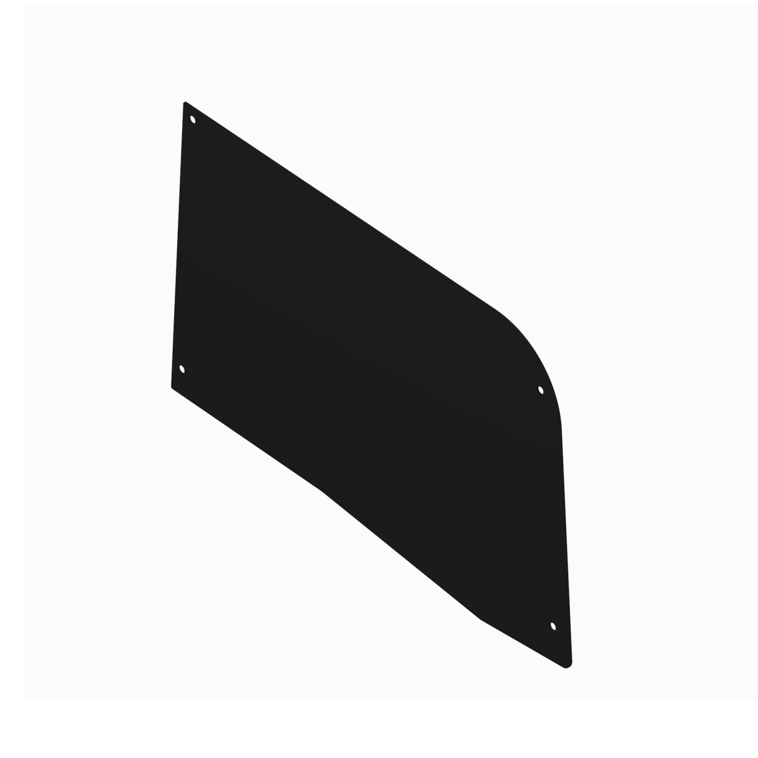 605-1146: 2mm Thick Operator Console Cover Plate