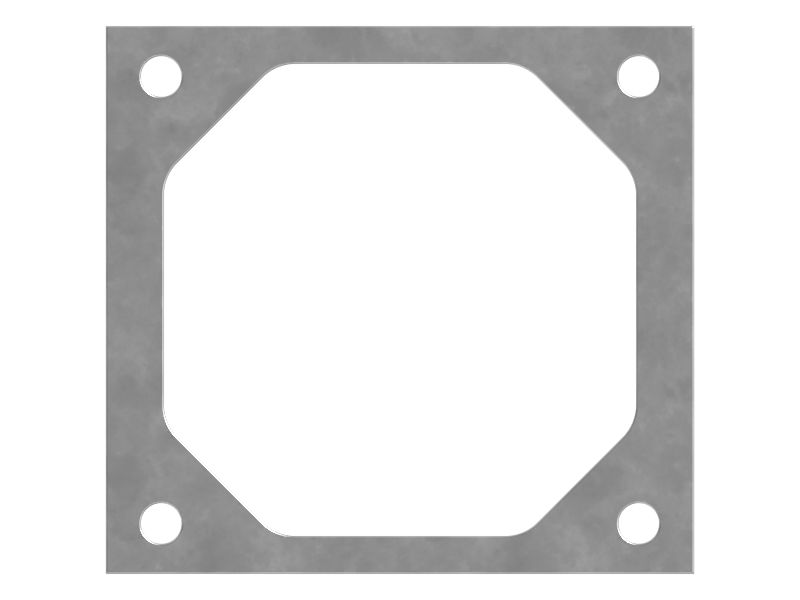 3.2mm Thick Rectangular Gasket