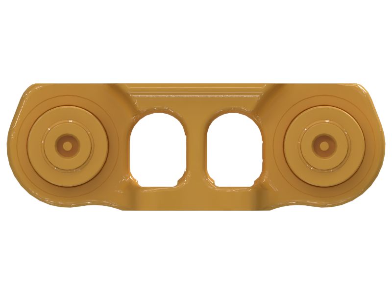 ЗВЕНО ГУСЕНИЧНОЙ ЛЕНТЫ В СБОРЕ