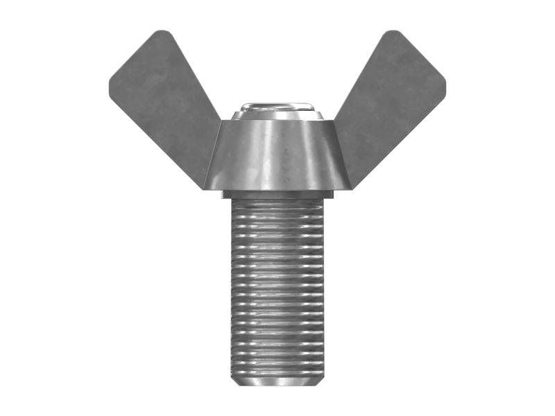 M10-1.5 x 38mm Wing Head Screw