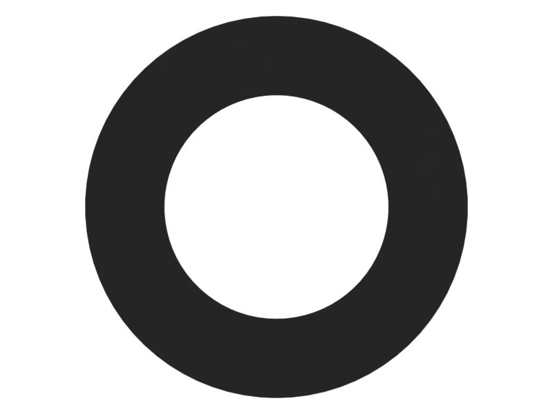 Уплотнение чаши топливного фильтра толщиной 3 мм