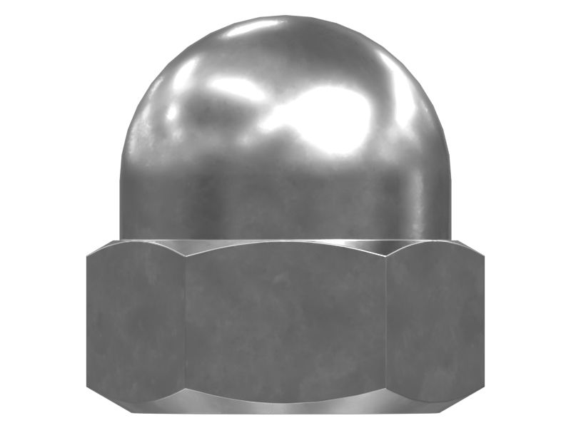 M8 x 1.25mm Hex Acorn Nut