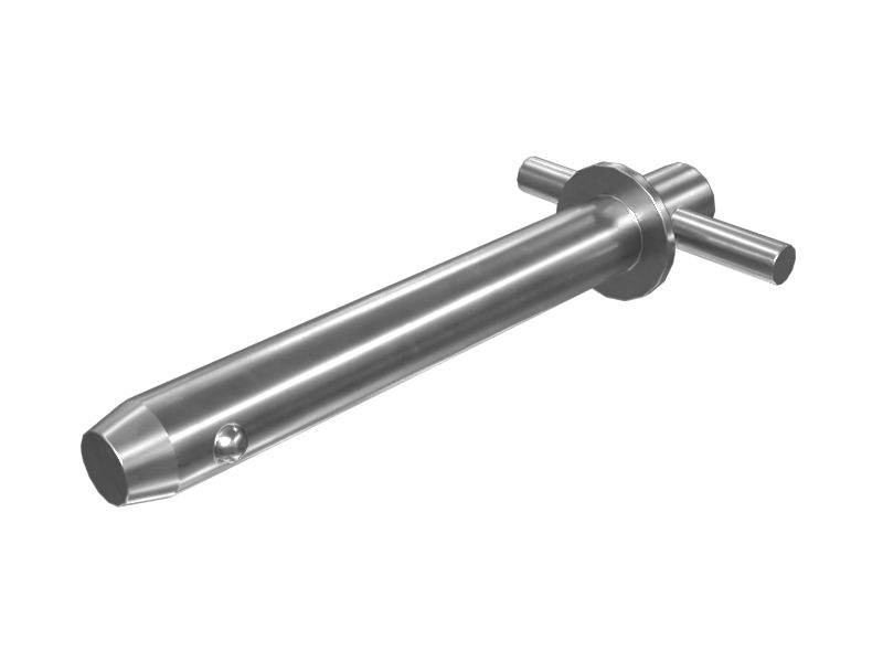 608-0676: 222mm Length Rake Lock Angle Pin