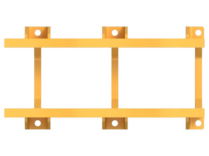 ОГРАЖДЕНИЕ ГУСЕНИЧНОЙ ЛЕНТЫ В СБОРЕ