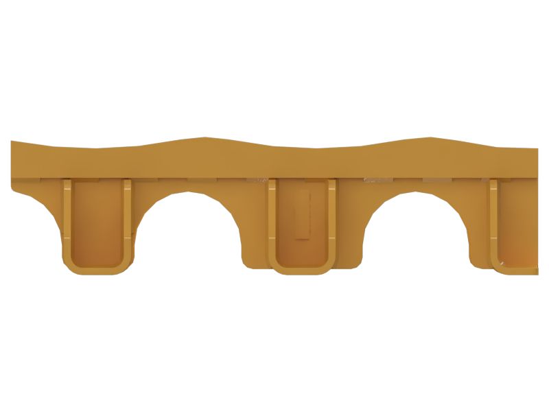 ОГРАЖДЕНИЕ ГУСЕНИЧНОЙ ЛЕНТЫ В СБОРЕ