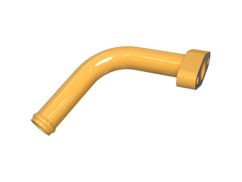 22.1mm Inner Diameter Turbocharger Oil Lines Tube