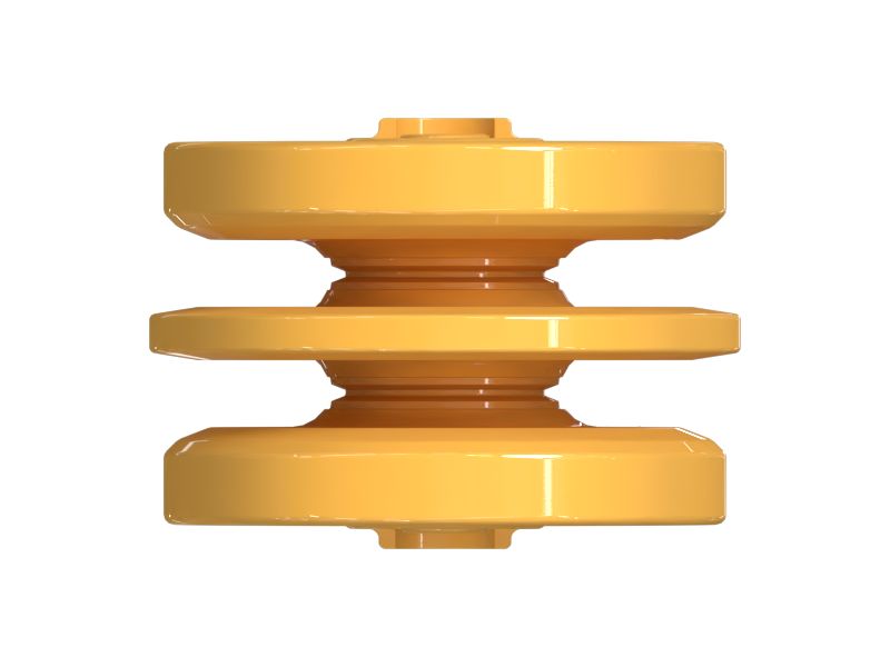 Triple Flange Track Idler