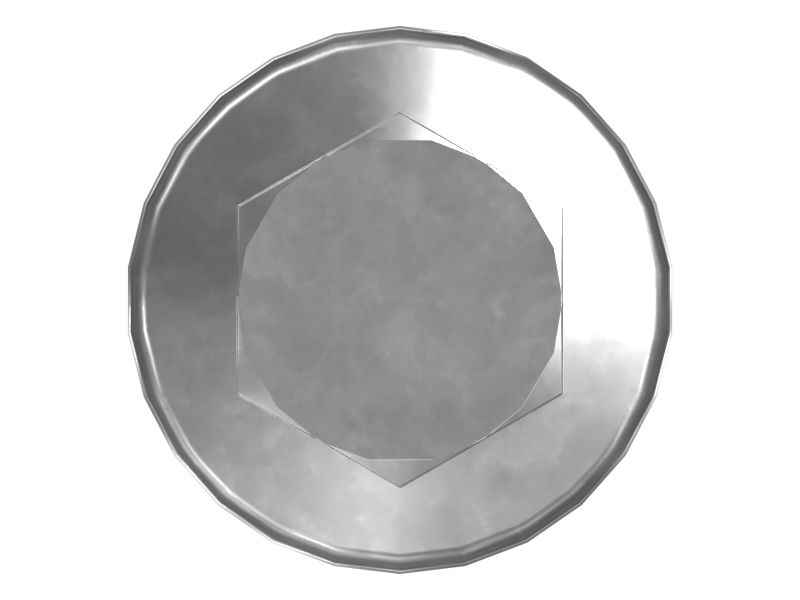 M6-1 x 60mm Hex Flange Head Bolt