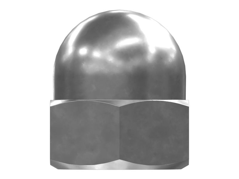 M8 x 1.25mm Hex Acorn Nut