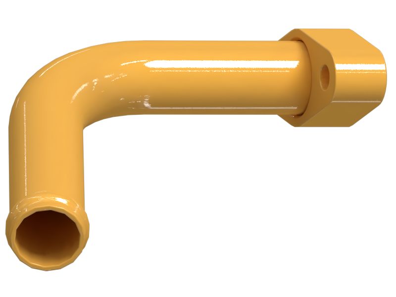 22.1mm Inner Diameter Turbocharger Oil Lines Tube
