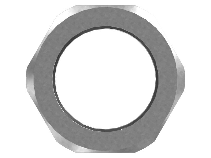 M64 x 2mm Hex Lock Nut