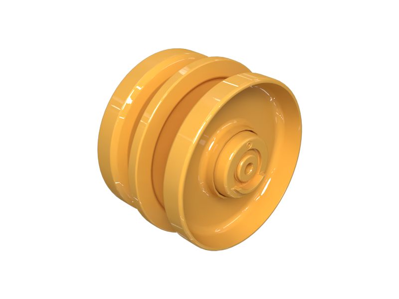 Triple Flange Track Idler