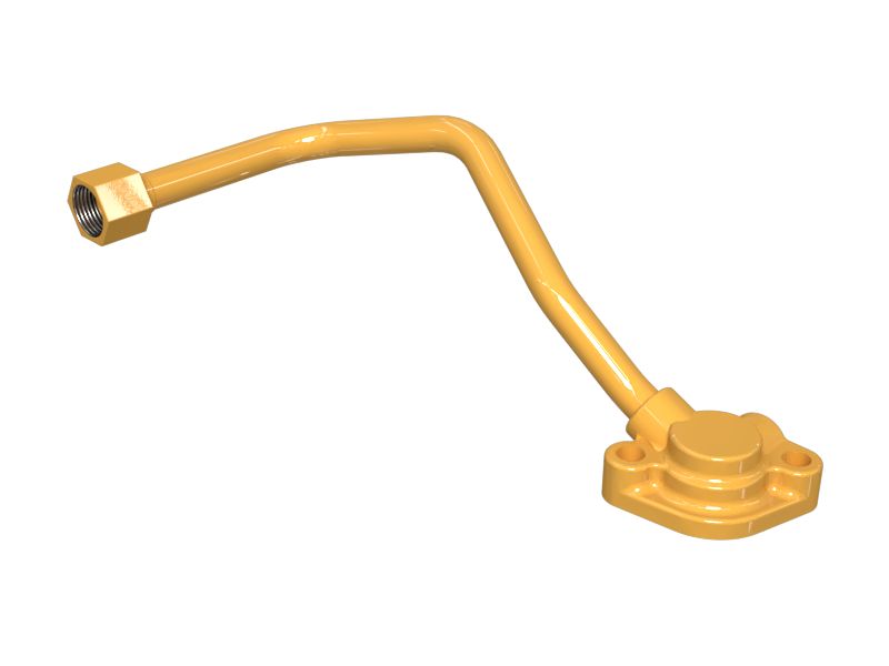 227-5928: Fuel Injector Hydraulic Pump Tube Assembly 227-5928 Caterpillar