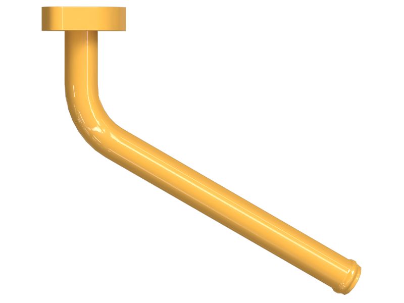 22.1mm Inner Diameter Turbocharger Oil Lines Tube