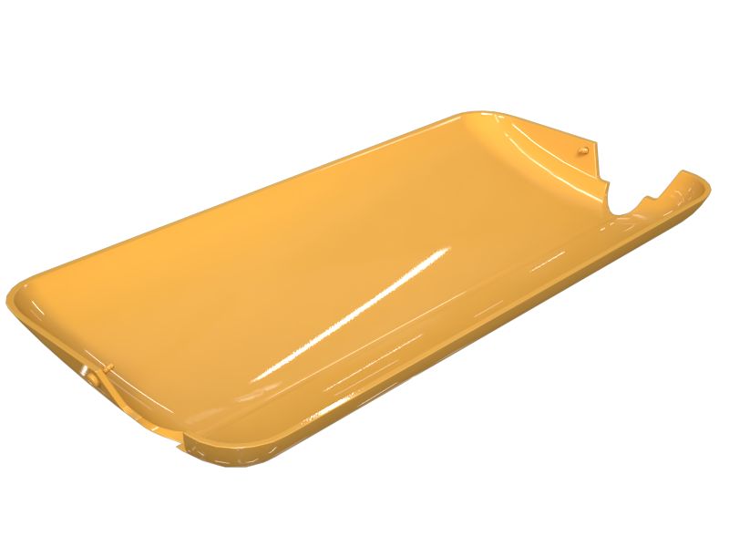 КРЫШКА ЗАДНЯЯ В СБОРЕ