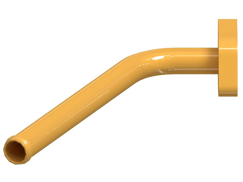 22.1mm Inner Diameter Turbocharger Oil Lines Tube