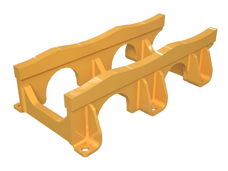 ОГРАЖДЕНИЕ ГУСЕНИЧНОЙ ЛЕНТЫ В СБОРЕ