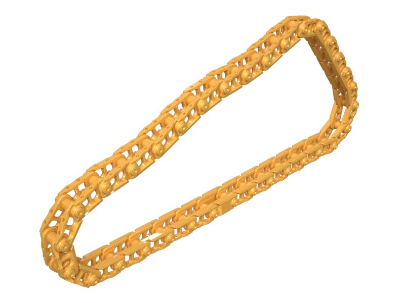 ЗВЕНО ГУСЕНИЧНОЙ ЛЕНТЫ В СБОРЕ