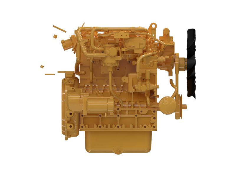 ХОДОВОЙ ДВИГАТЕЛЬ В СБОРЕ