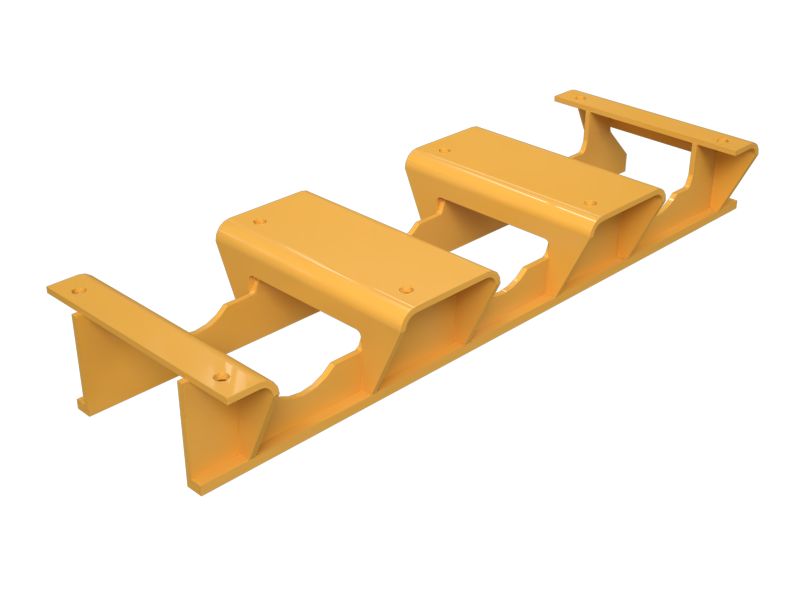 ОГРАЖДЕНИЕ ГУСЕНИЧНОЙ ЛЕНТЫ В СБОРЕ