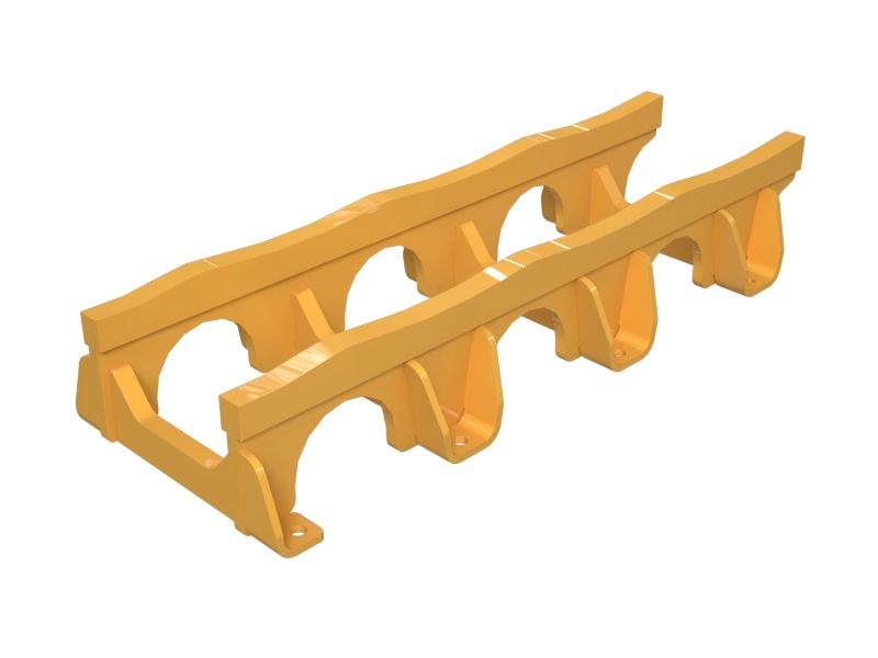 ОГРАЖДЕНИЕ ГУСЕНИЧНОЙ ЛЕНТЫ В СБОРЕ