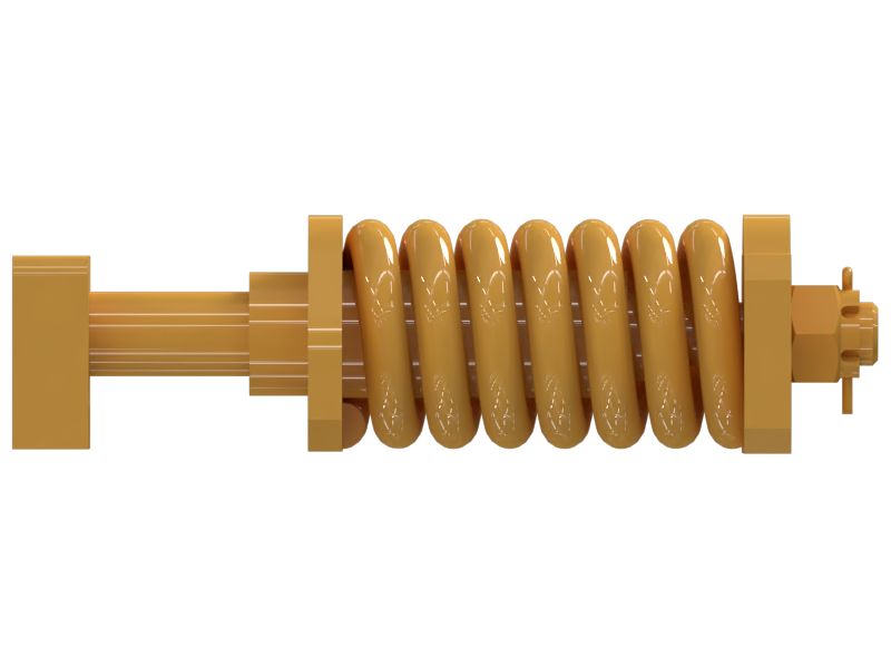 Left Hand Side Front Idler Tension Recoil