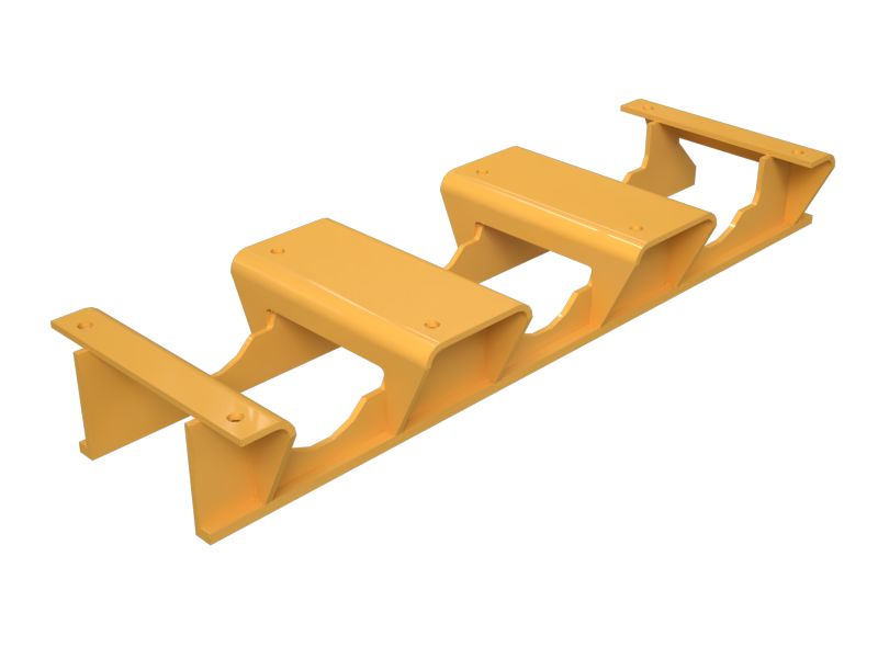 ОГРАЖДЕНИЕ ГУСЕНИЧНОЙ ЛЕНТЫ В СБОРЕ