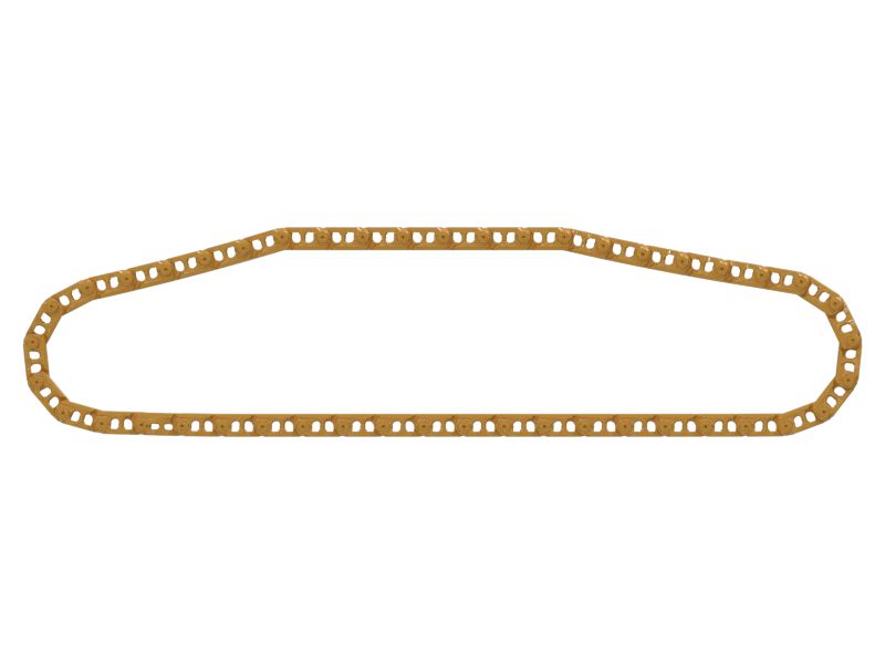 ЗВЕНО ГУСЕНИЧНОЙ ЛЕНТЫ В СБОРЕ