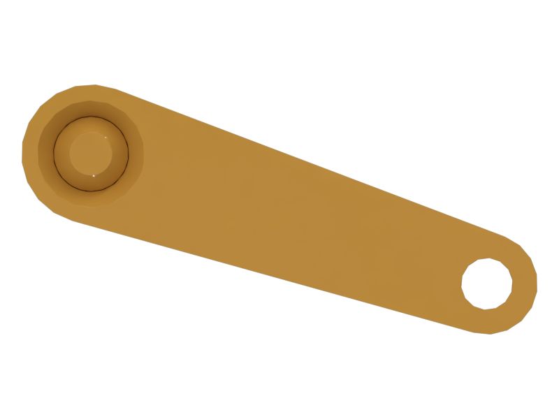 РЫЧАГ В СБОРЕ ЛЕВЫЙ