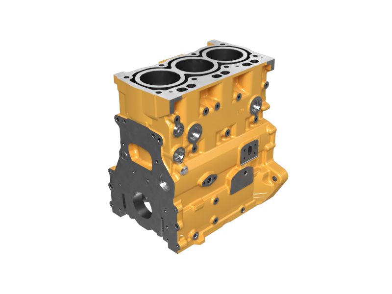 БЛОК ЦИЛИНДРА В СБОРЕ