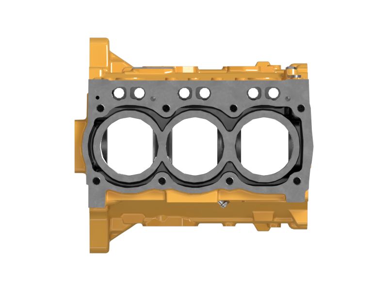 БЛОК ЦИЛИНДРА В СБОРЕ