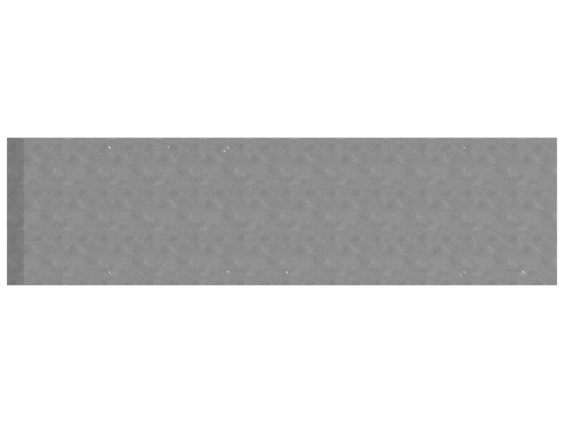 Right Hand Screed Extender Wear Plate