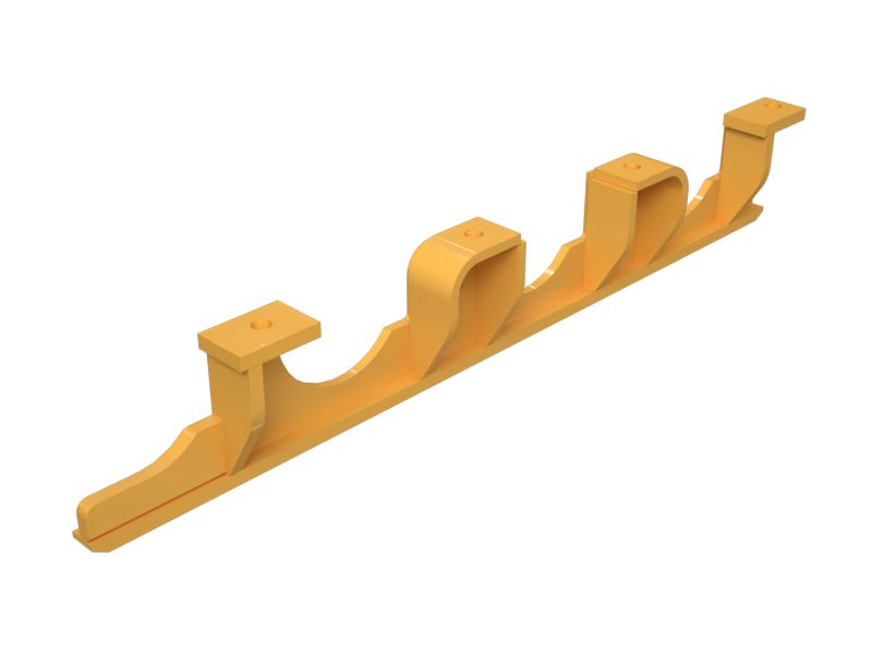 ОГРАЖДЕНИЕ ГУСЕНИЧНОЙ ЛЕНТЫ В СБОРЕ