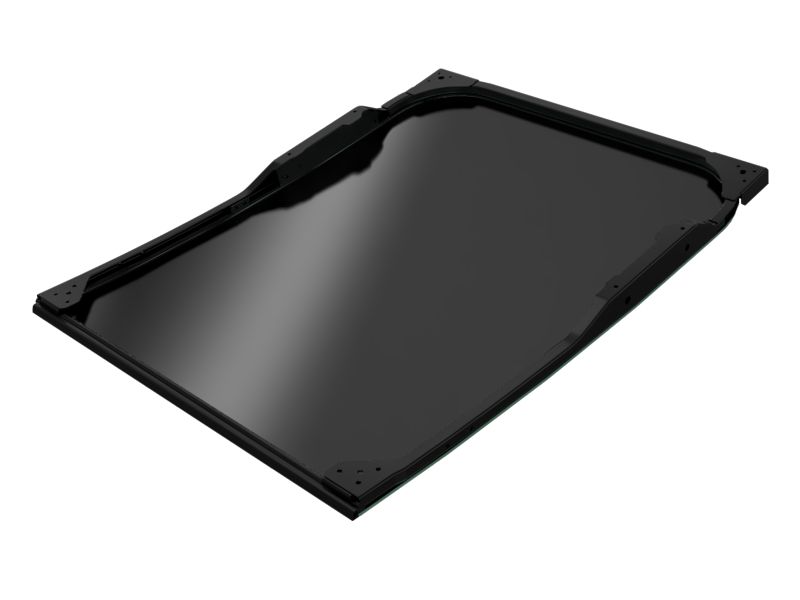 Стеклянное окно кабины оператора