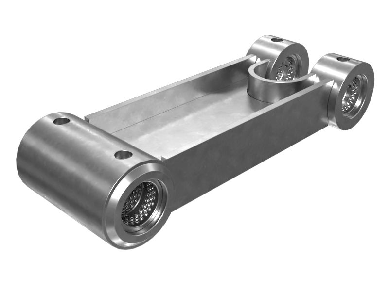 521-2398: Двойной соединительный рычаг с подшипником