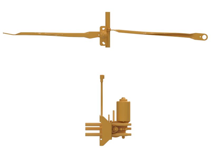 Электродвигатель стеклоочистителя в сборе